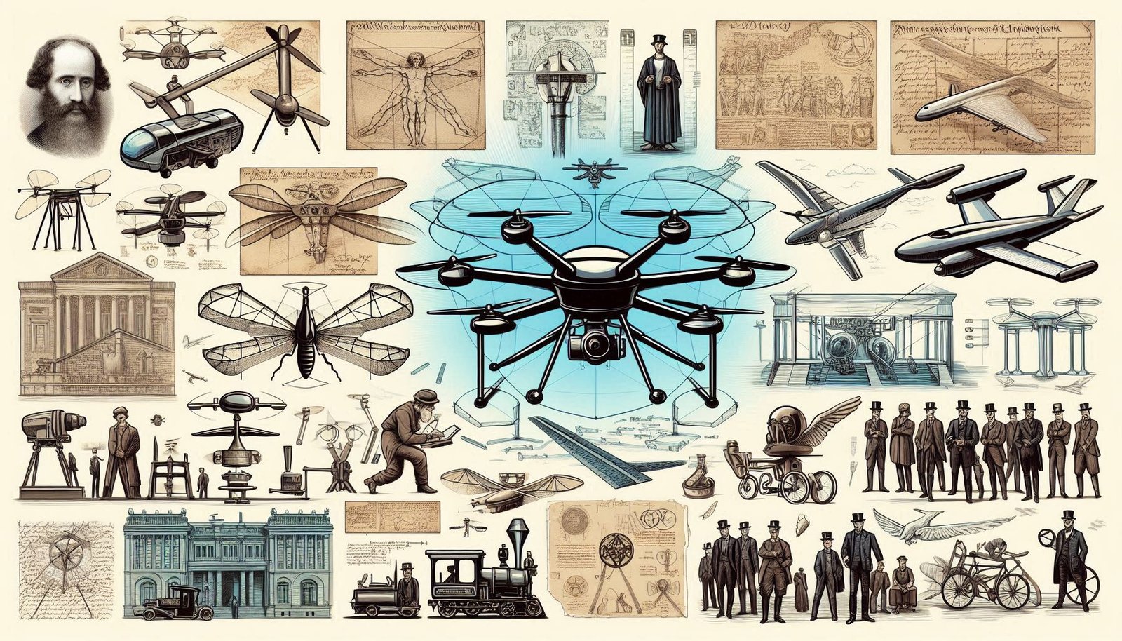 Drones historia