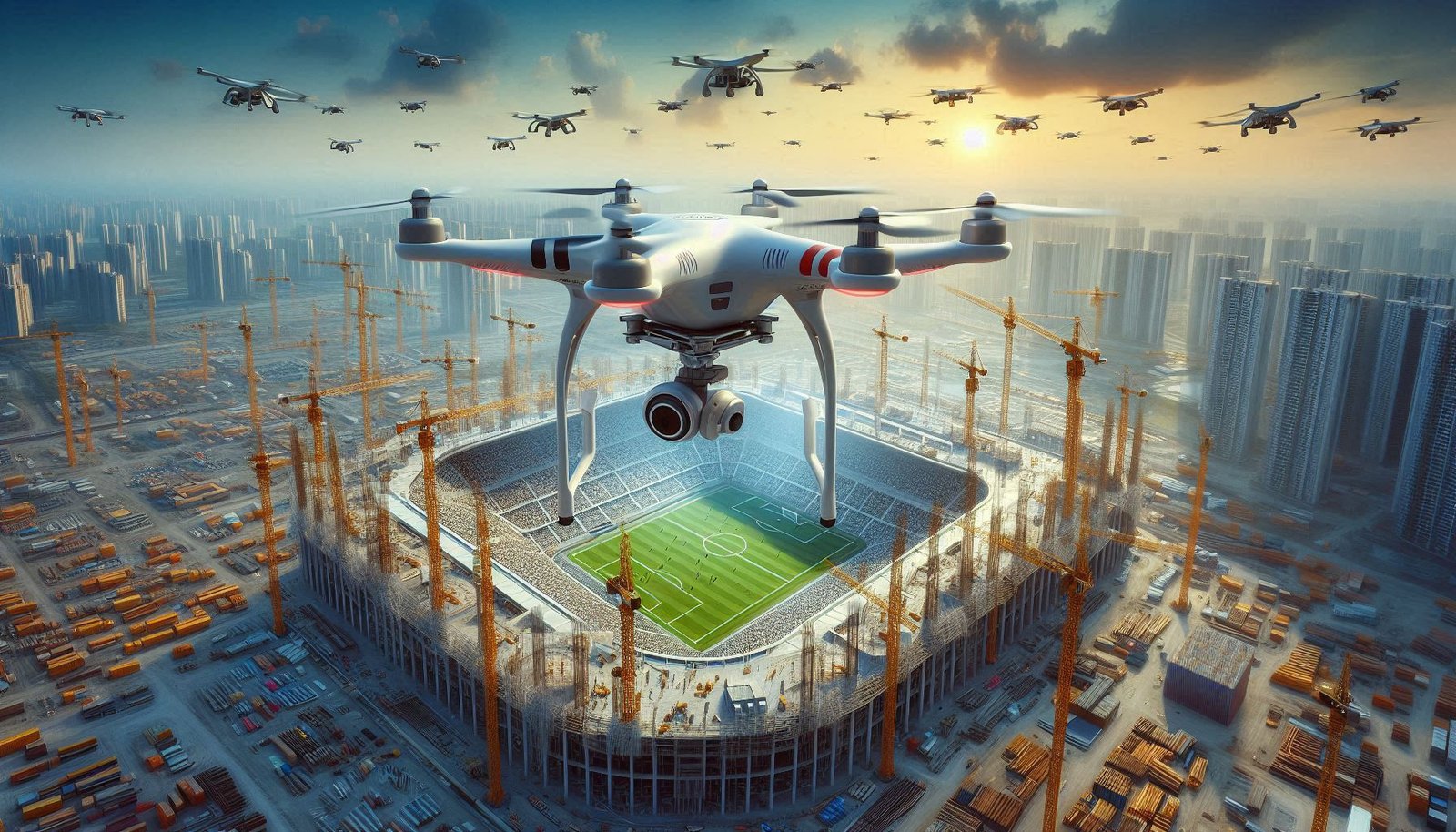sectores que usan drones