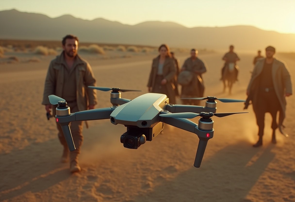 drones terrestres vídeo Galicia