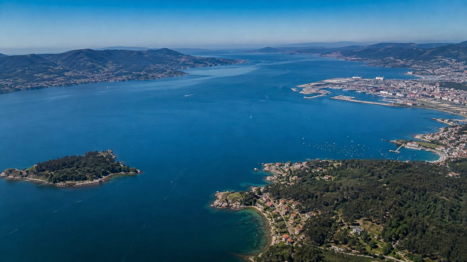 lugares hermosos Galicia drones